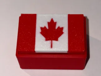 Canada Flag Fidget Clicker Keyboard Switch Toy
