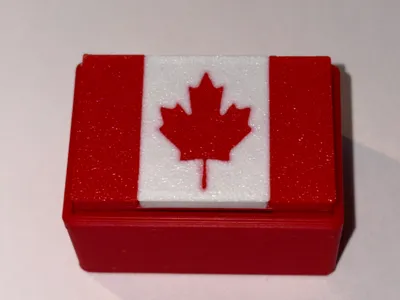 Canada Flag Fidget Clicker Keyboard Switch Toy