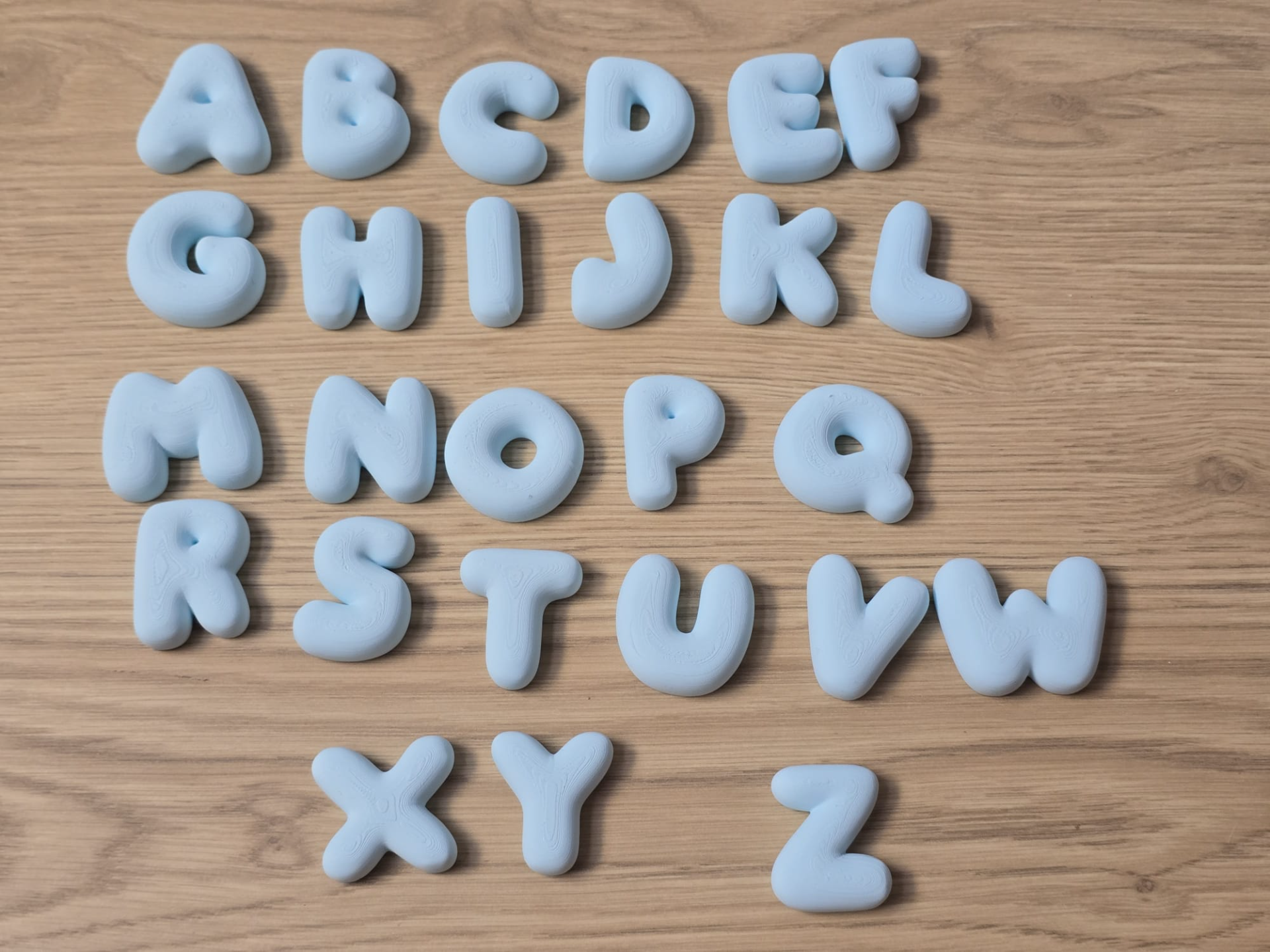 The Cloud Nine Alphabet Puffy & Pillowy ABCs