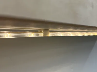 LEDBERG Ikea screwable clips for the light strip