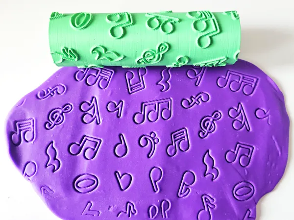 Roulette à motifs notes de musique
