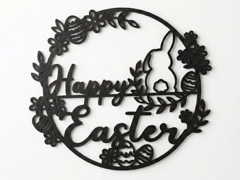 Happy Easter Dekoration Türkranz