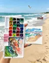 24-color watercolor box 2x2mm magnetic version