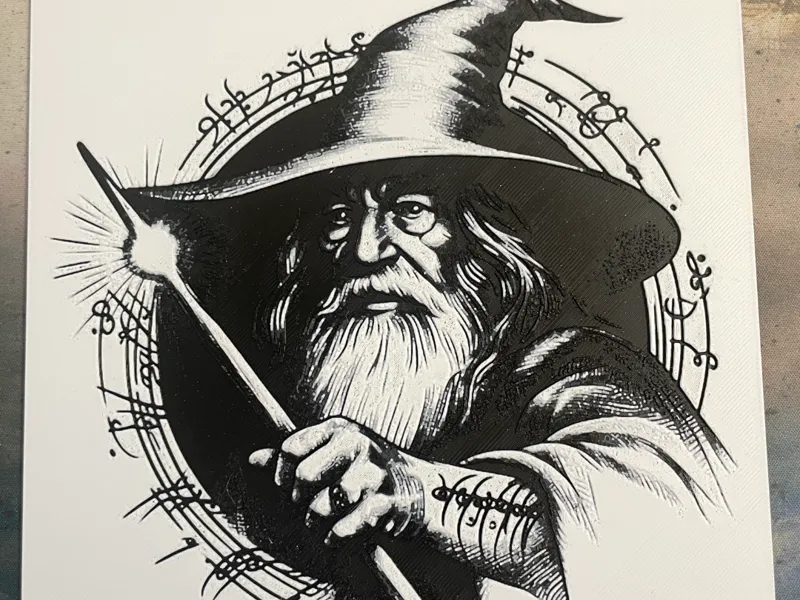 hueforge gandalf - lord of the ring