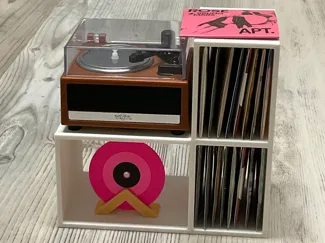 Mini Brands Vinyl shelf