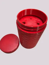 0.2mm layer, 3 walls, 15% Gyroid infill, single color No AMS