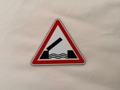 A6 Hazard Sign