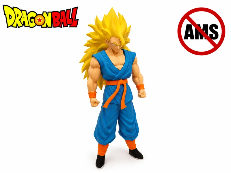 Goku SSJ3-Dragon Ball| 25 cm| Multi-Part | No AMS