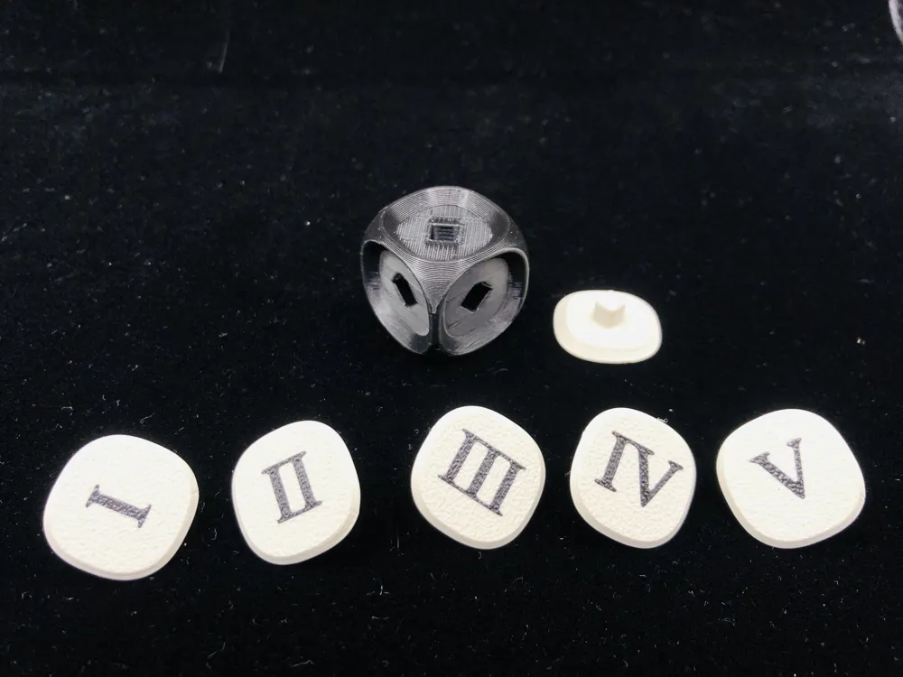 Roman dice - Free 3D Print Model - MakerWorld