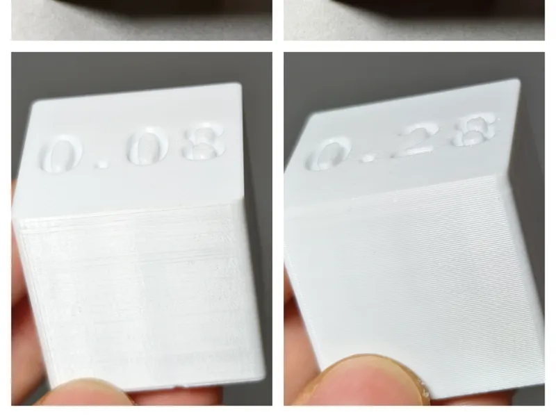 PETG 层纹测试