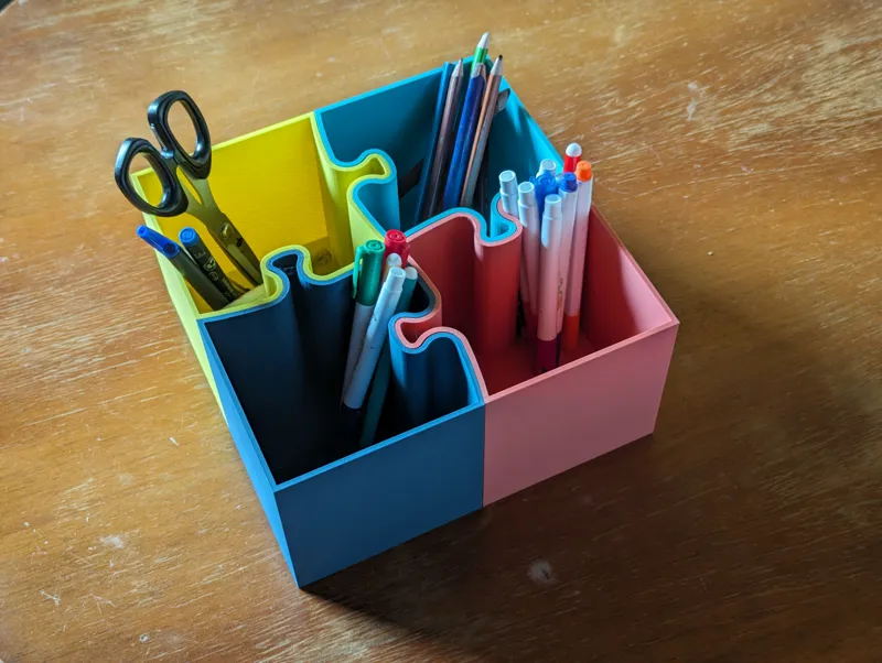 Puzzle Stifteständer