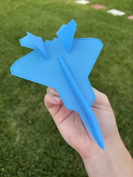 Tapa o cubierta: F-22 Raptor - Lightweight Glider Plane — vista de referencia 4