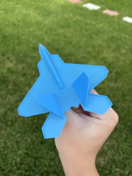 Tapa o cubierta: F-22 Raptor - Lightweight Glider Plane — vista de referencia 3