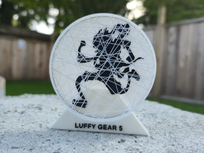 Luffy Gear 5 String Art