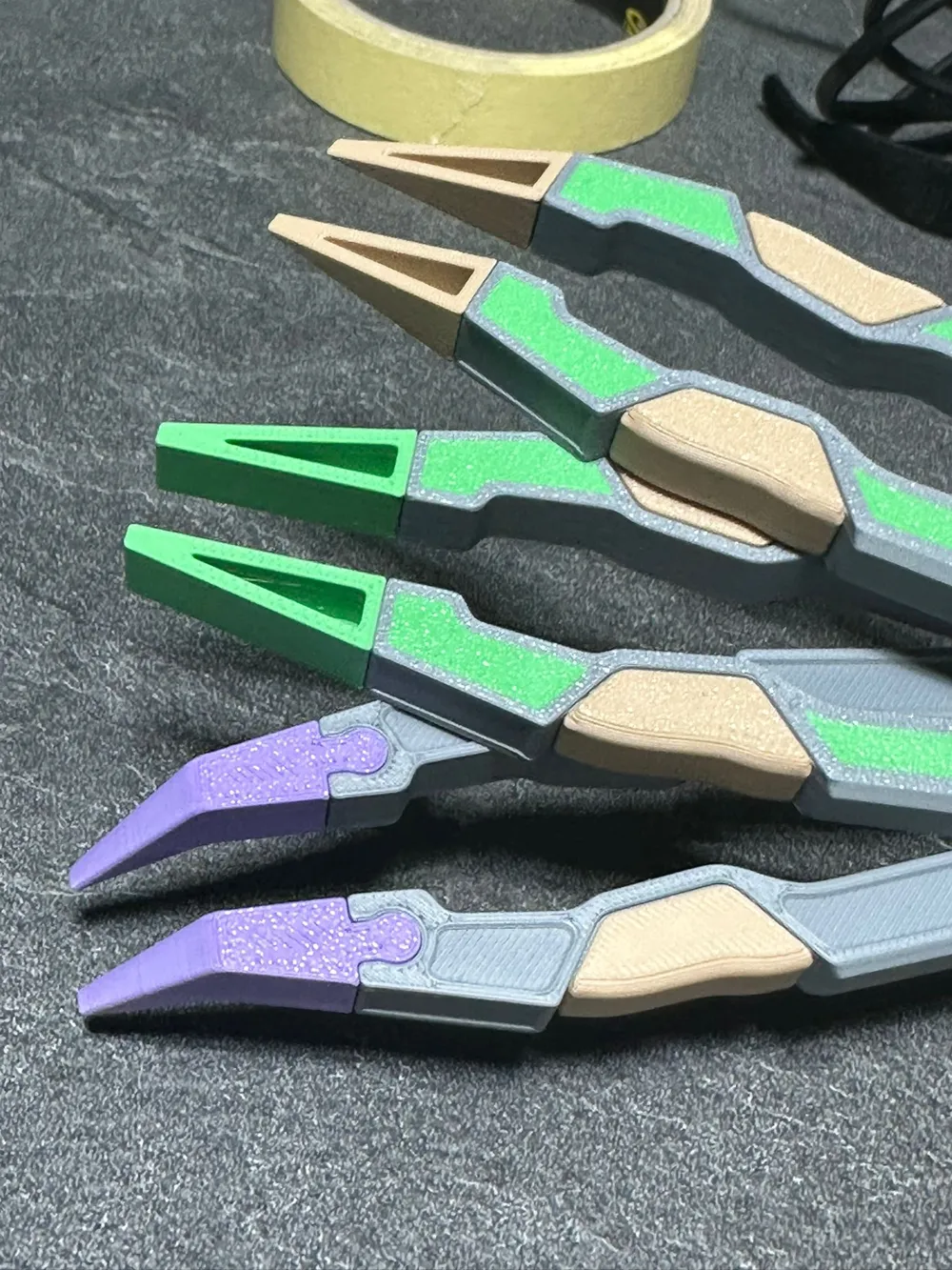 Modular Snap Tweezers Interchangeable Tips System - Free 3D Print Model ...