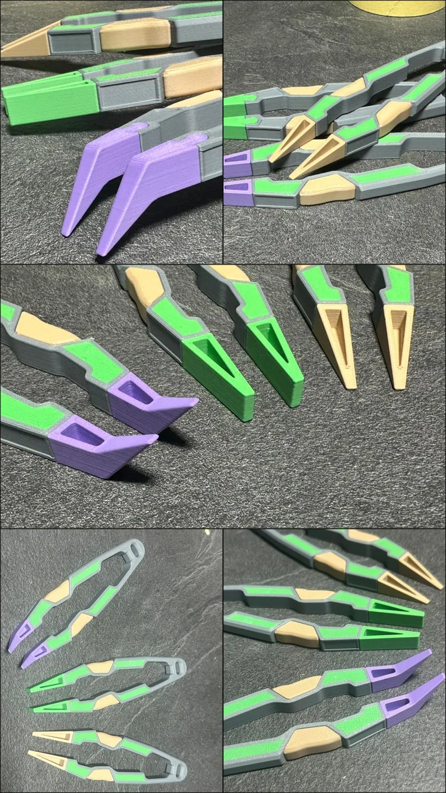 Modular Snap Tweezers Interchangeable Tips System - Free 3D Print Model ...