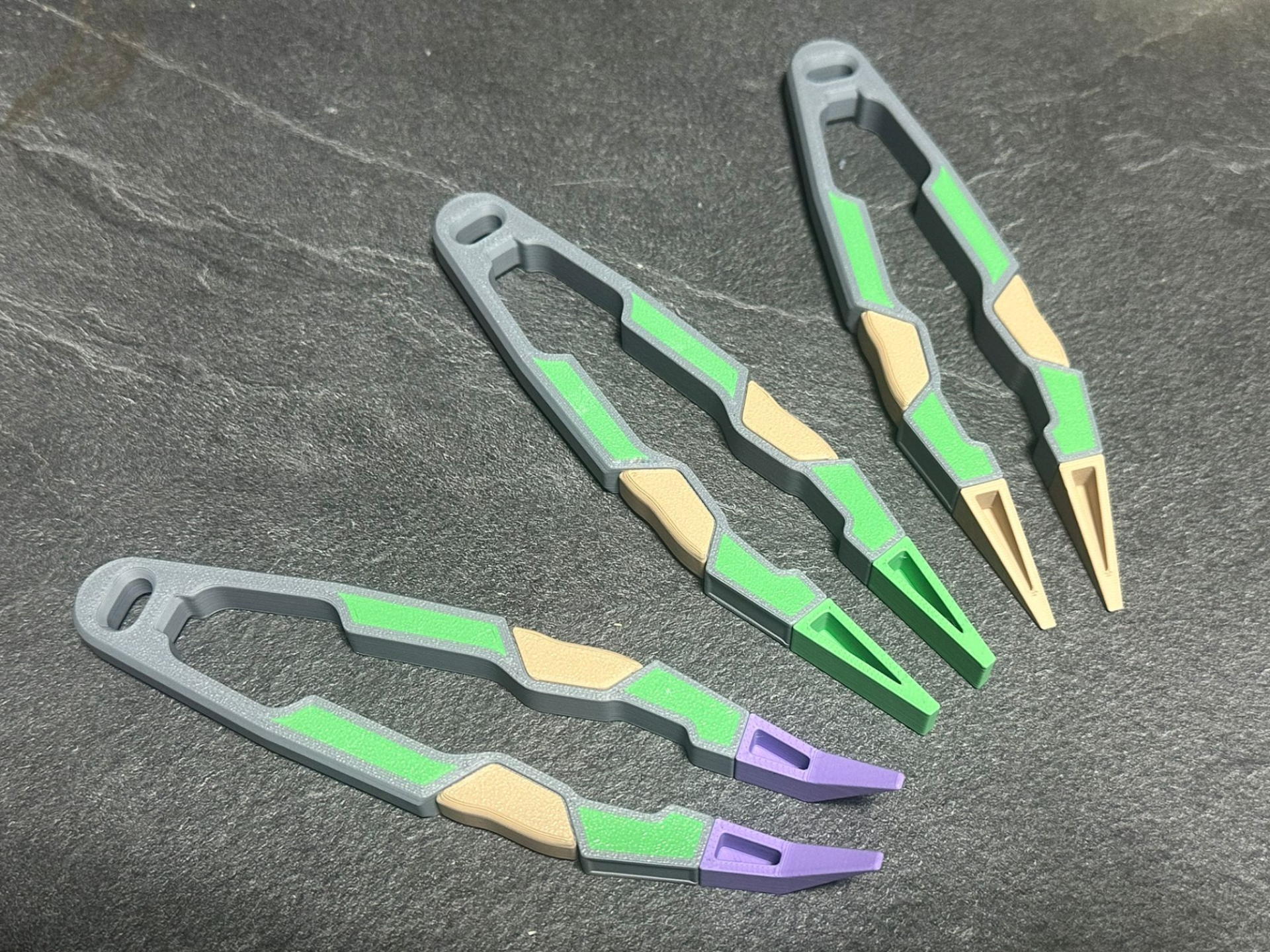 Modular Snap Tweezers Interchangeable Tips System 