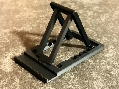 Minimalist Phone Stand | Slim Desk Organizer