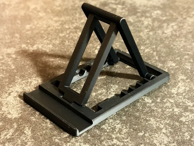 Minimalist Phone Stand | Slim Desk Organizer
