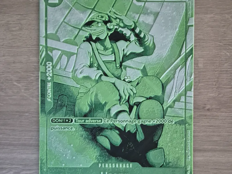 carte one piece usopp
