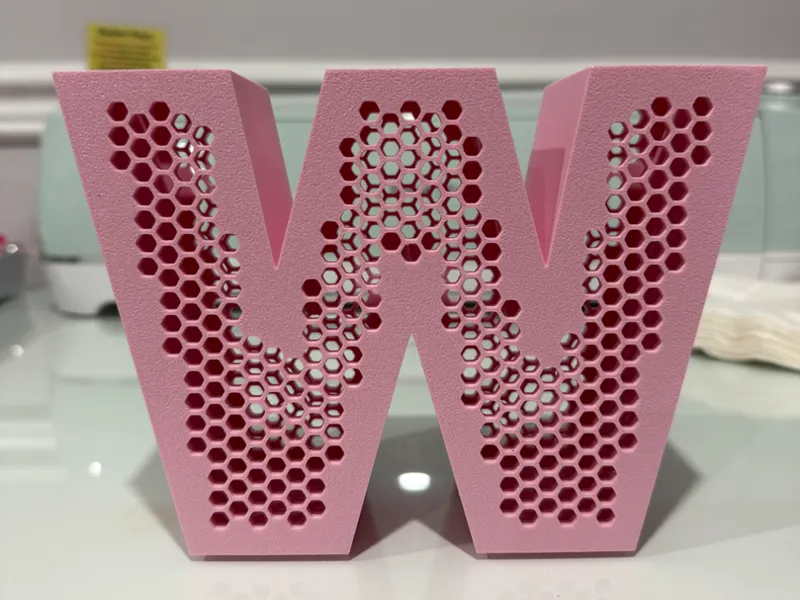 Letter W Piggy Bank