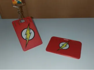 Portador-Identificador de tarjetas de The Flash