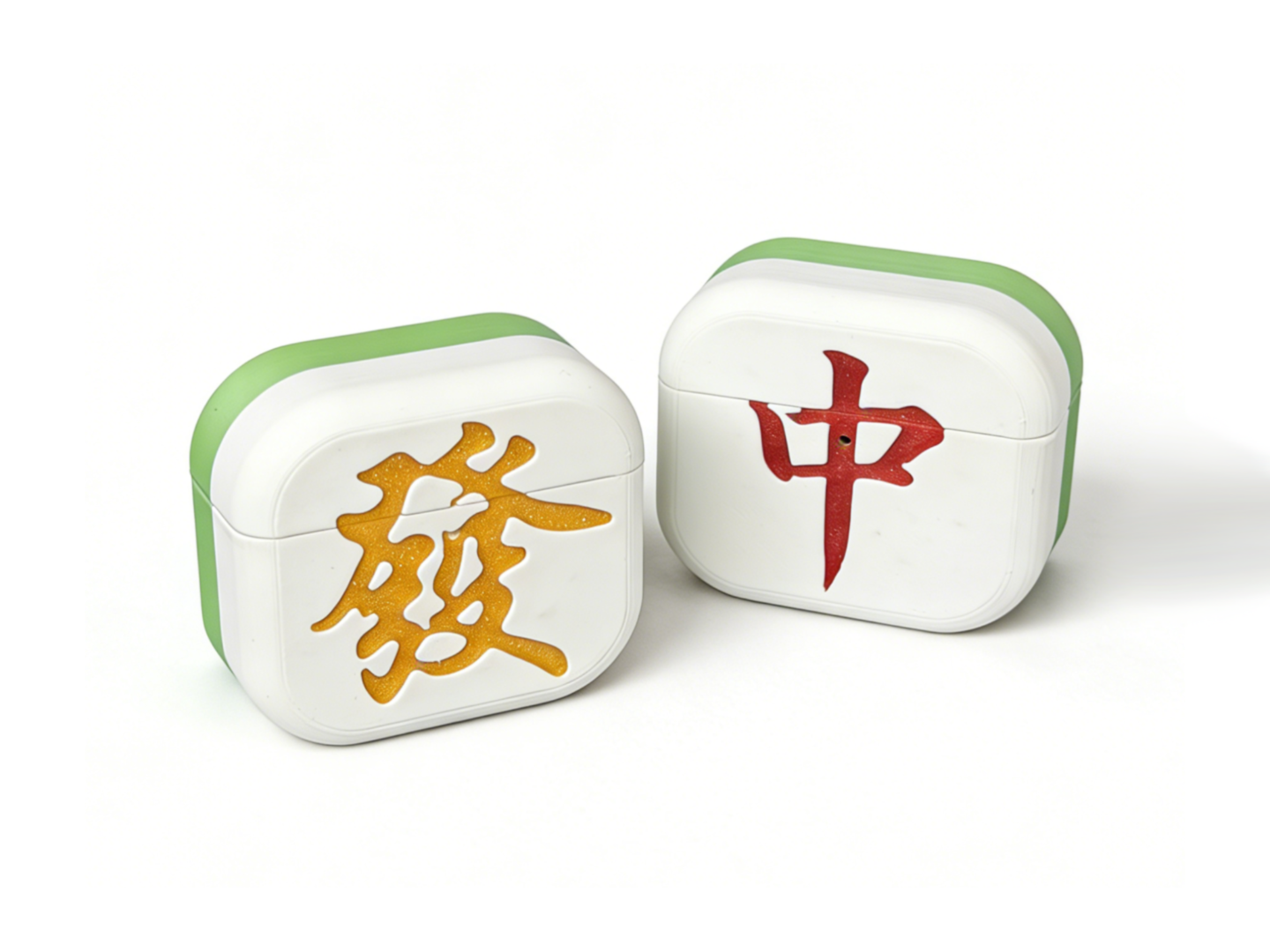 Miniatura 1 do modelo 3D AirPods4 麻将保护壳