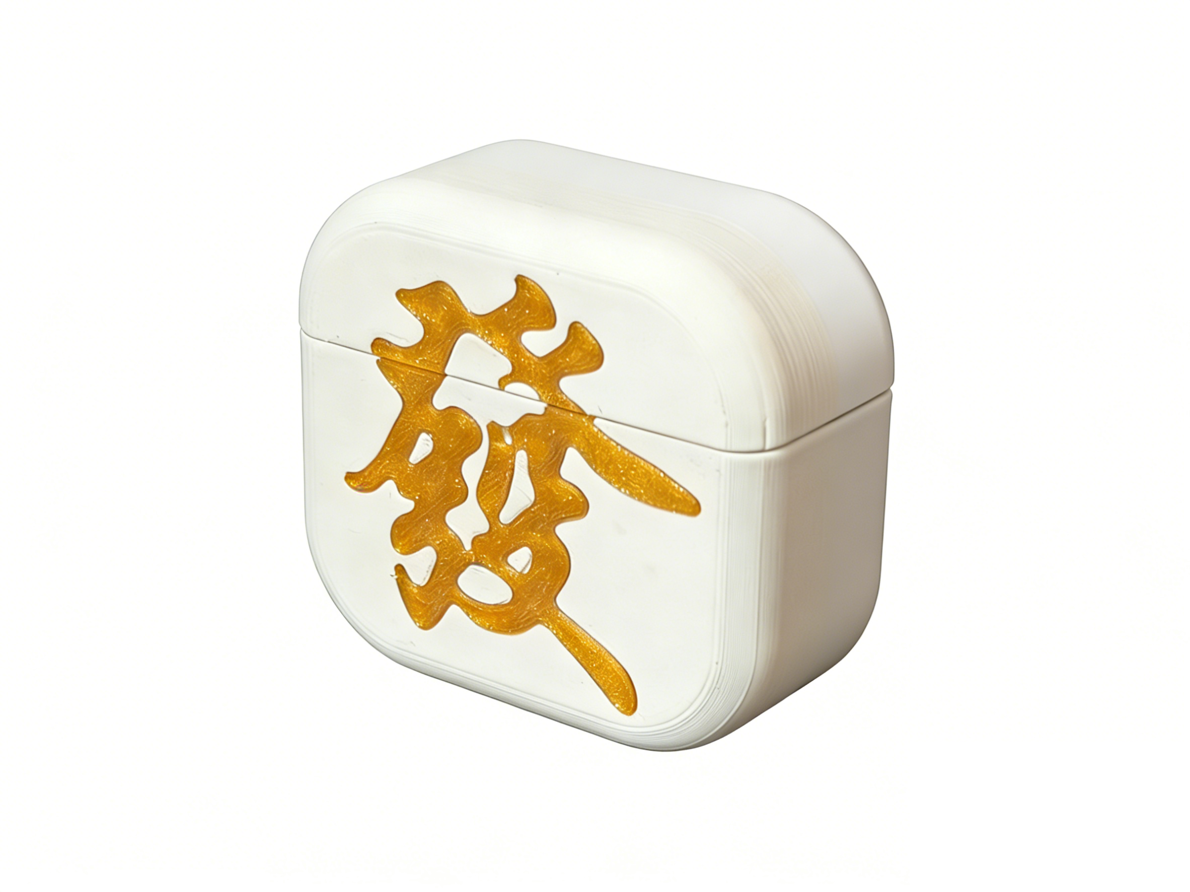 Miniatura 2 do modelo 3D AirPods4 麻将保护壳