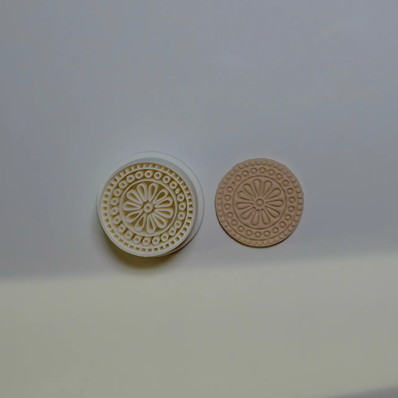 Ornamental Polymer Clay Cutter Earrings Necklace view 2