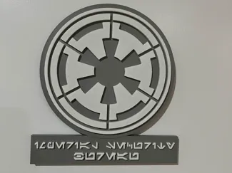 Imperial Security Bureau (ISB) Sign