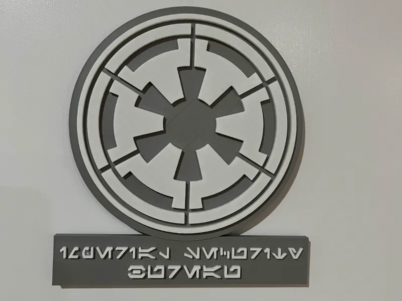 Imperial Security Bureau (ISB) Sign