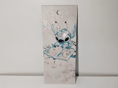 Stitch HueForge Bookmark