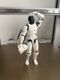Casque Stormtrooper articulé Star Wars — photo 3
