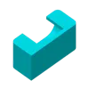 Wiper Mount Only, 0.2mm layer, 2 walls, 15% infill