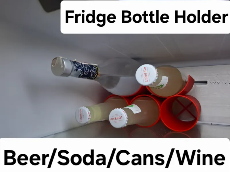 Bottle Beer Soda Cans Wine Holder for fridge