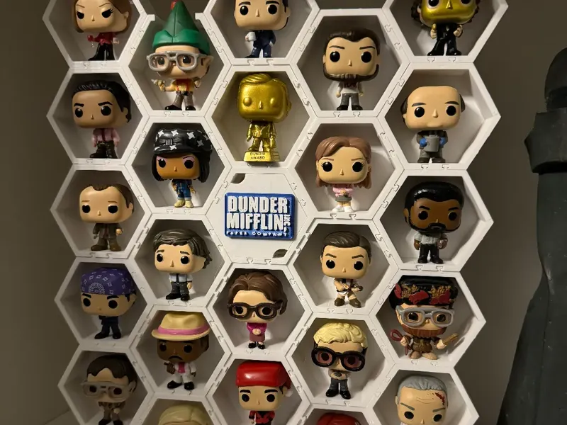 Hexagonal Display for Funko Office Advent Calendar