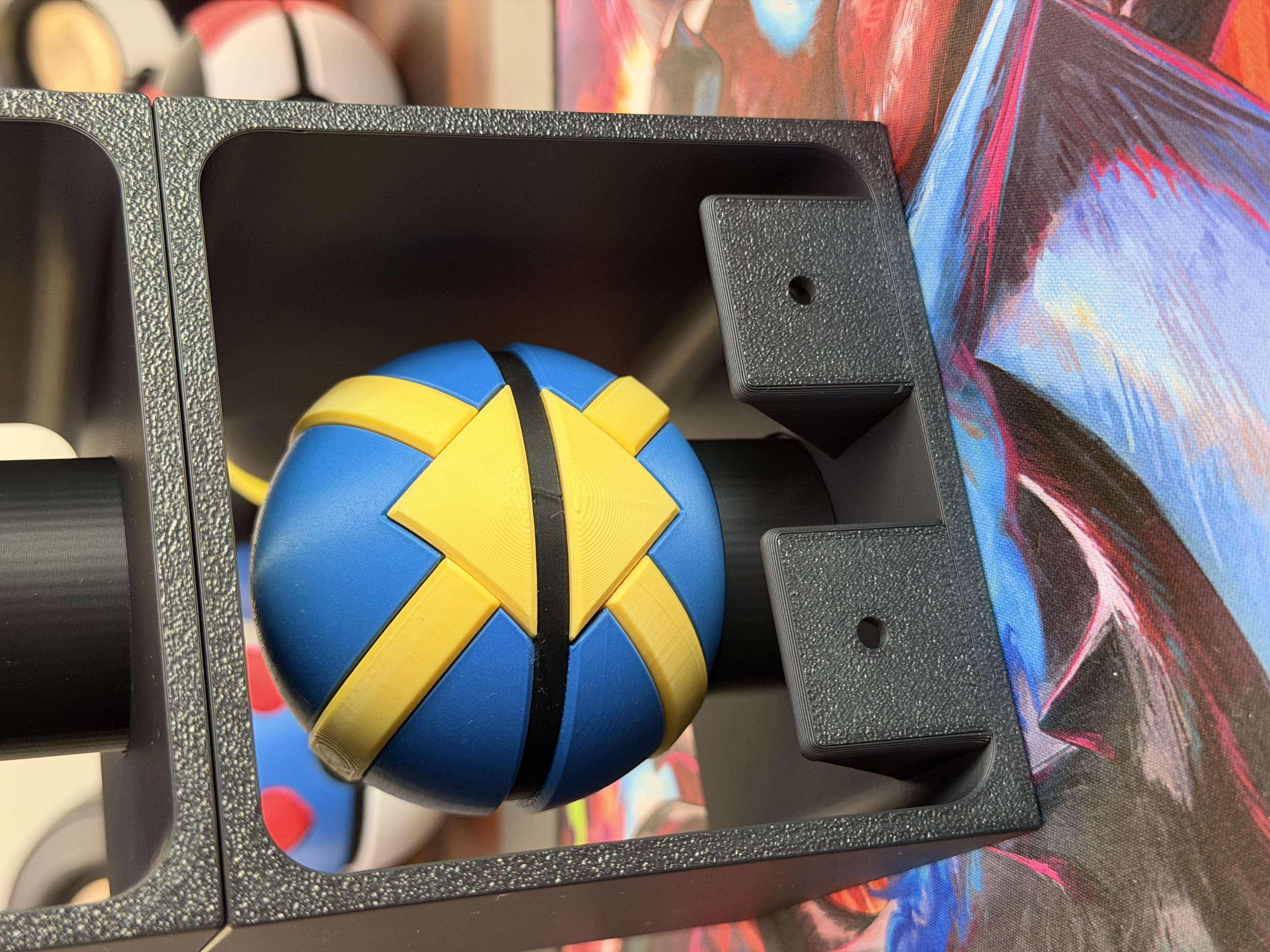 Miniatura 7 do modelo 3D Pokeball Stackable Display Stand