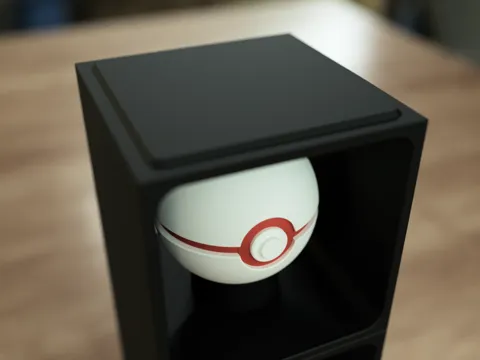 Pokeball Stackable Display Stand view 2