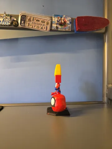 Accesorio para impresora 3D: McD Spider-Man hanging toy — vista de referencia 5