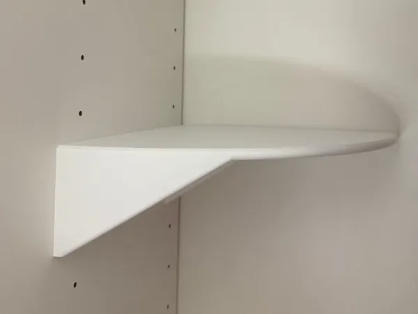 Étagère d'angle épaisse pour Ikea Besta