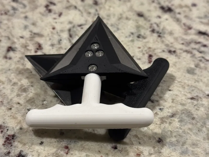 Stealth Tri-Knife – Double Razor Edge Utility Tool