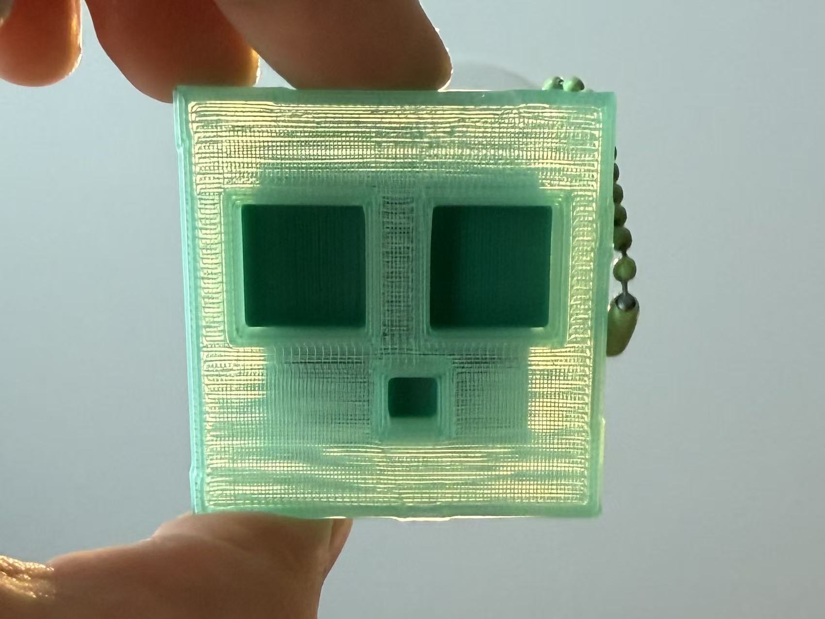Miniatura 2 do modelo 3D 我的世界-史莱姆