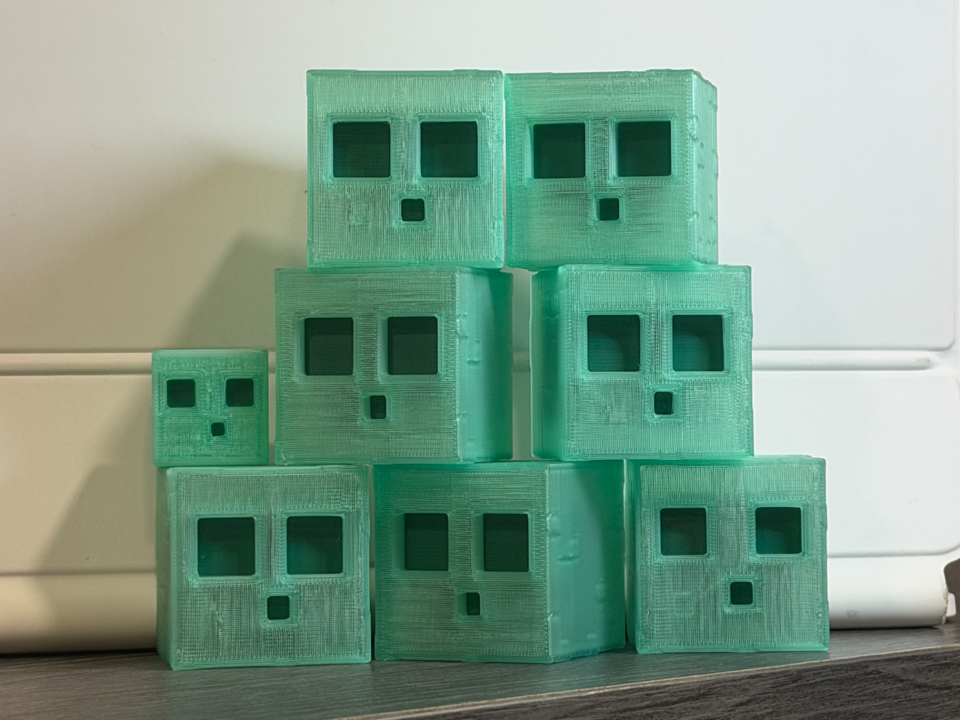 Miniatura 1 do modelo 3D 我的世界-史莱姆