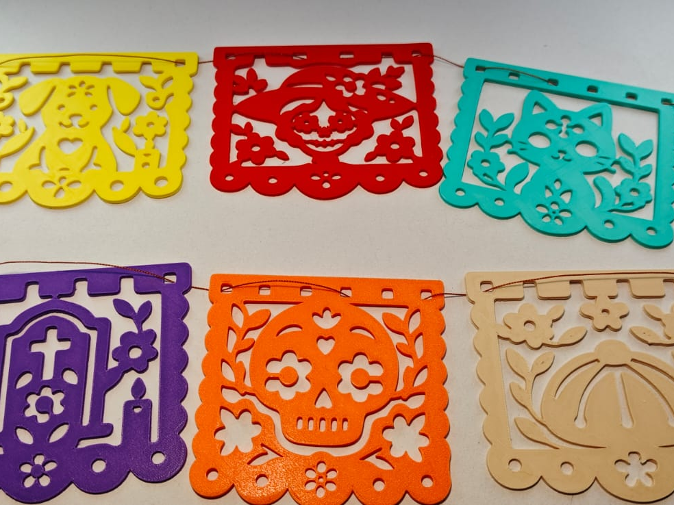 Papel picado para Dia de Muertos - 1