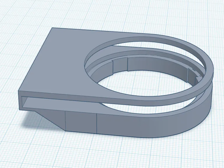 Round hygrometer holder for fruit dryer