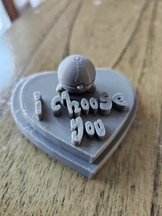 PokéBall Heart- I choose you heart
