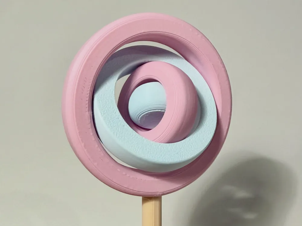 Lollipop Gyro - Free 3D Print Model - MakerWorld