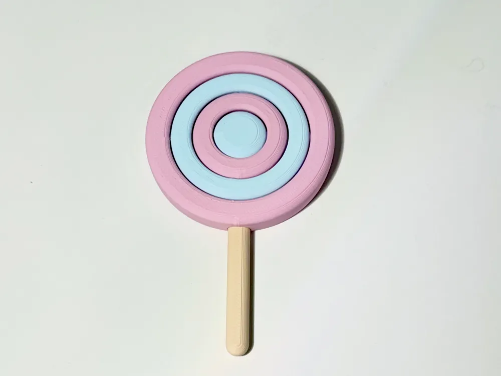 Lollipop Gyro - Free 3D Print Model - MakerWorld