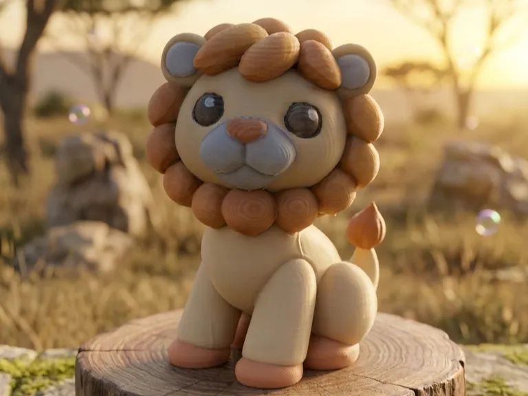 Balloon Lion Oscar Brave