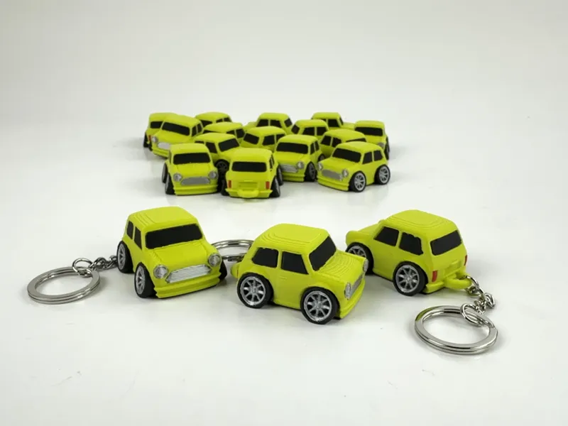 Mini Cooper Keychain 